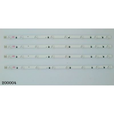 KIT DE LED PARA TV / (4 PIEZAS) / SAMSUNG / BN96-24166A / PANEL DE320AGE-V2 / MODELO UN32EH4003FXZA